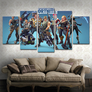 Fortnite Painting Modular Wall Art