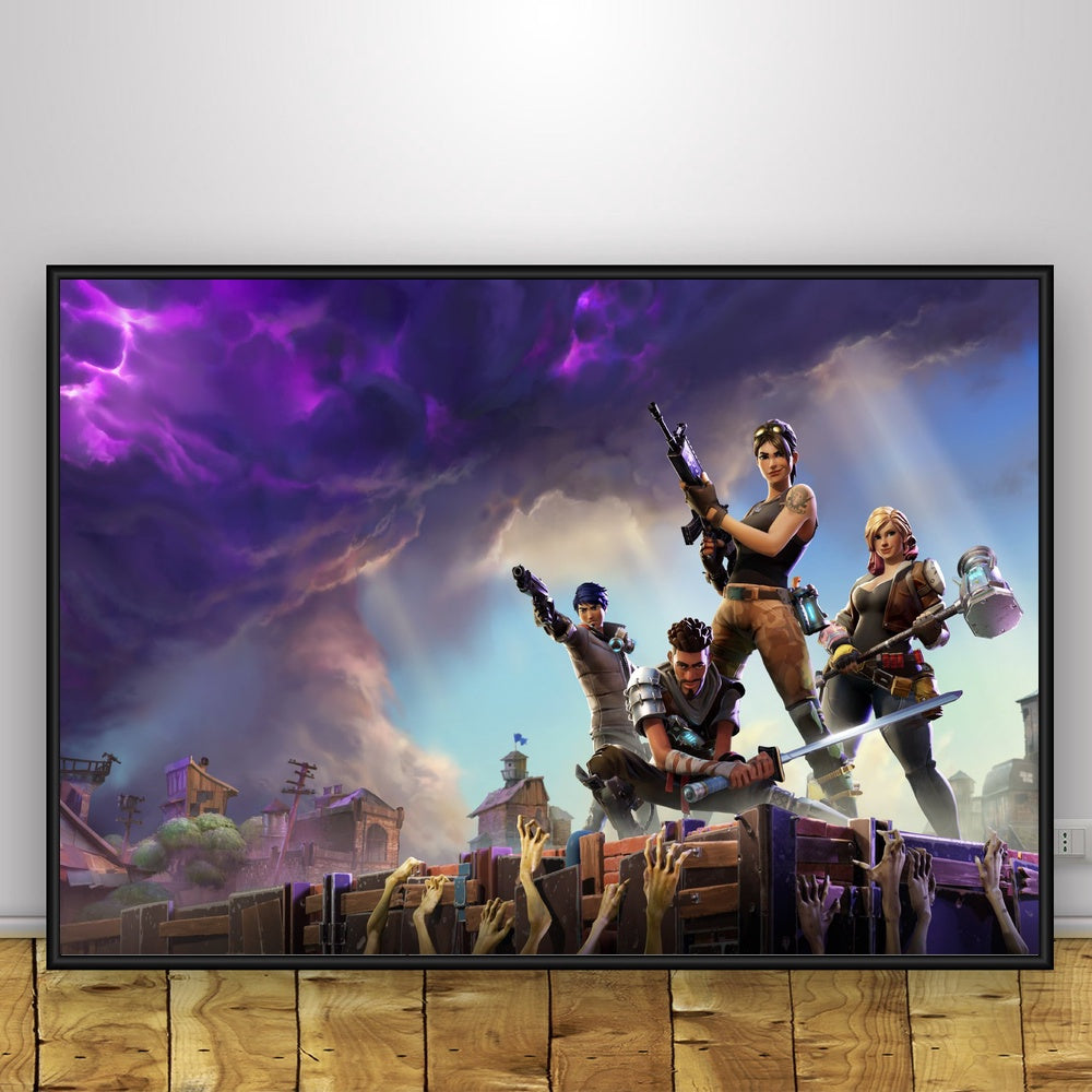 Fortnite Battle Royale Game Art  Poster Print Home Decor Decoration Wall Art