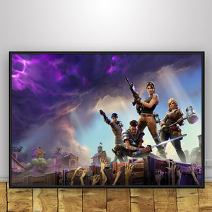 Fortnite Battle Royale Game Art  Poster Print Home Decor Decoration Wall Art