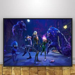 Fortnite Battle Royale Game Art  Poster Print Home Decor Decoration Wall Art