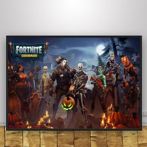 Fortnite Battle Royale Game Art  Poster Print Home Decor Decoration Wall Art