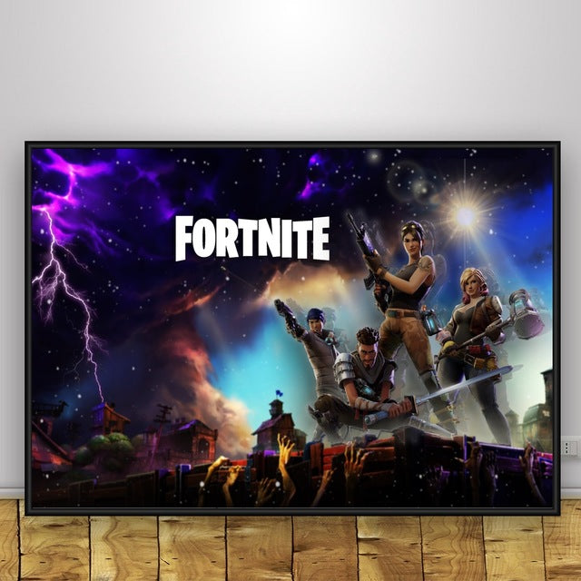 Fortnite Battle Royale Game Art  Poster Print Home Decor Decoration Wall Art