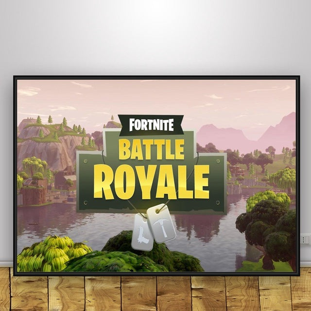 Fortnite Battle Royale Game Art  Poster Print Home Decor Decoration Wall Art