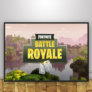 Fortnite Battle Royale Game Art  Poster Print Home Decor Decoration Wall Art