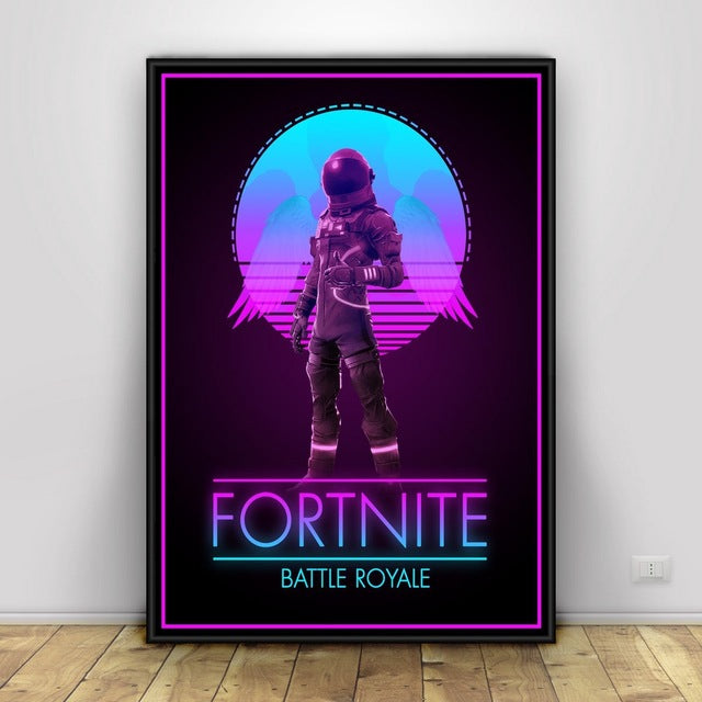 Fortnite Battle Royale Game Art  Poster Print Home Decor Decoration Wall Art