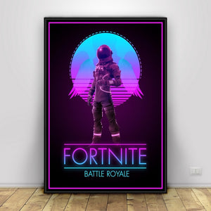 Fortnite Battle Royale Game Art  Poster Print Home Decor Decoration Wall Art