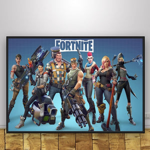 Fortnite Battle Royale Game Art  Poster Print Home Decor Decoration Wall Art