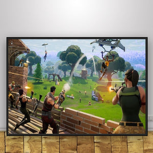 Fortnite Battle Royale Game Art  Poster Print Home Decor Decoration Wall Art